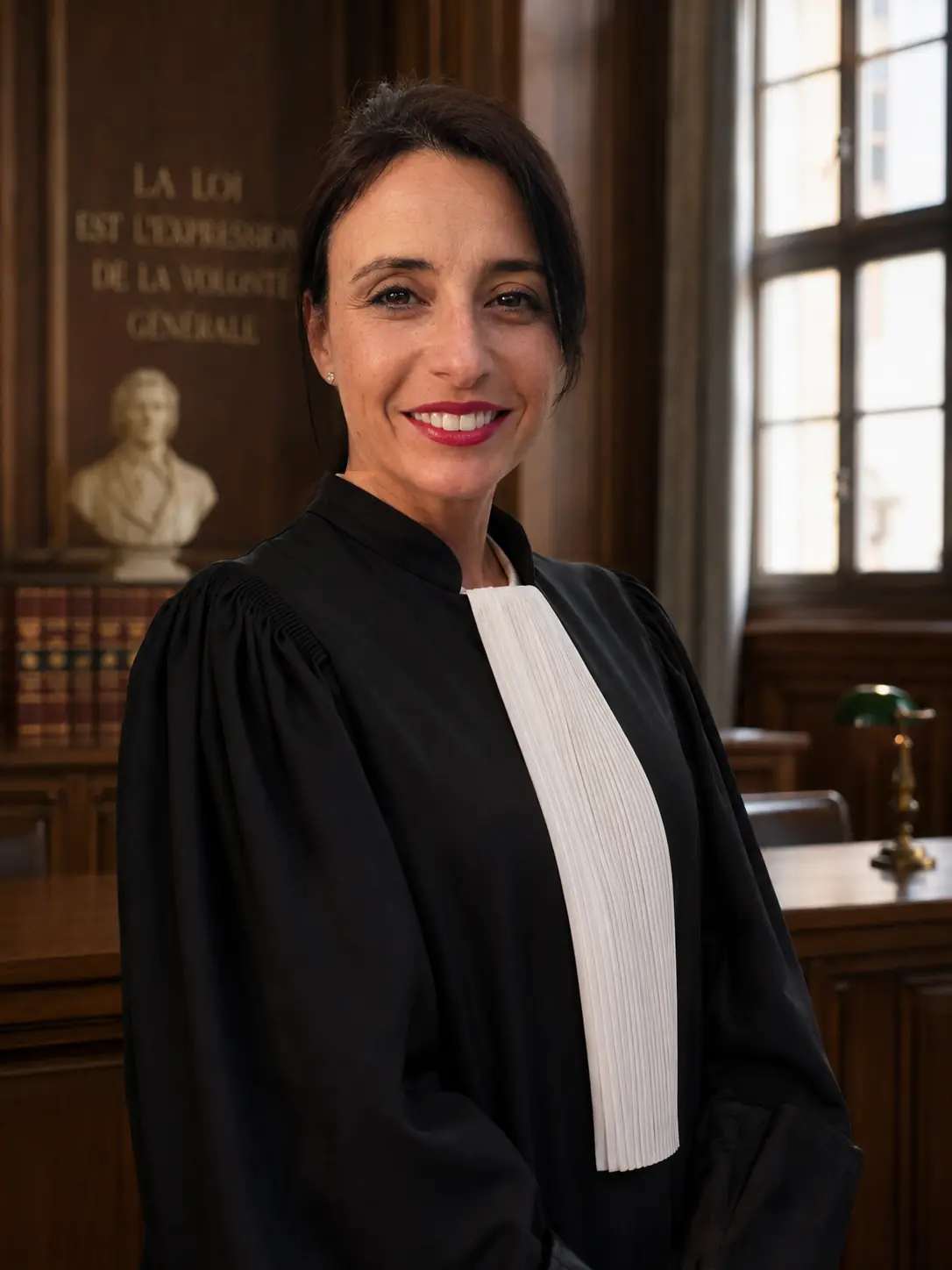 Maître Cédrine Raybaud, avocate au Barreau de Tarascon