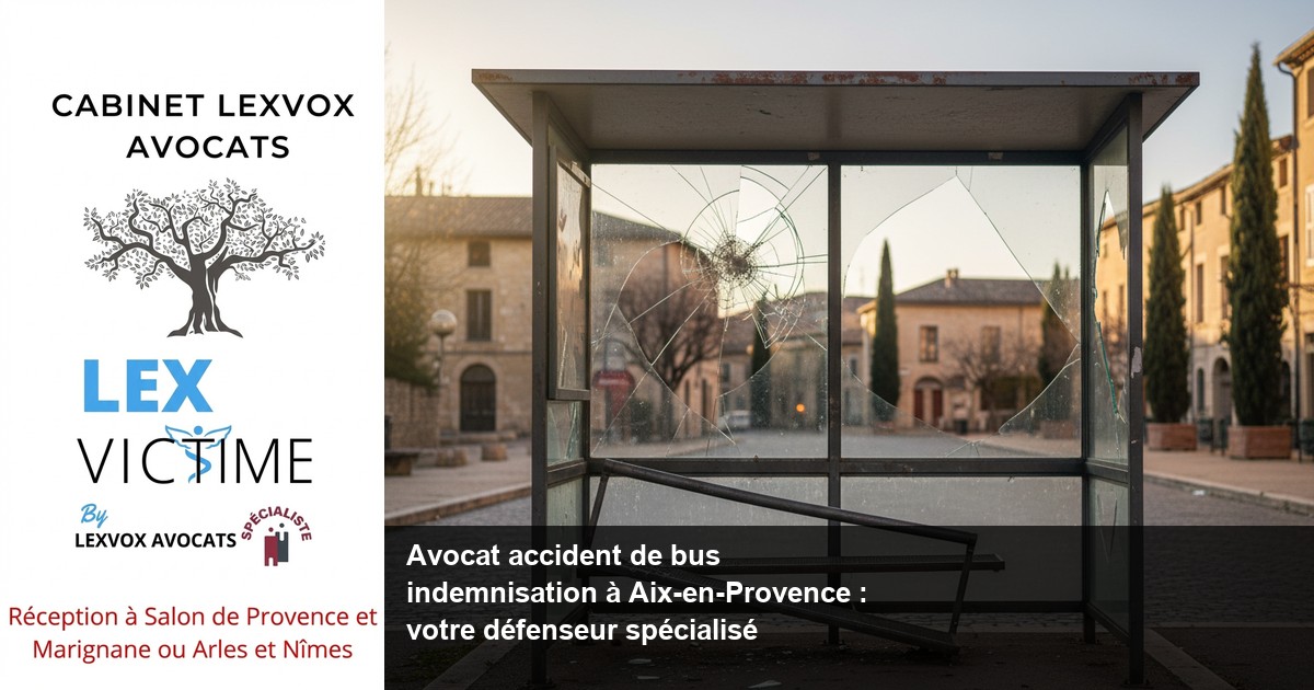 Accident de bus à Aix-en-Provence — indemnisation des victimes