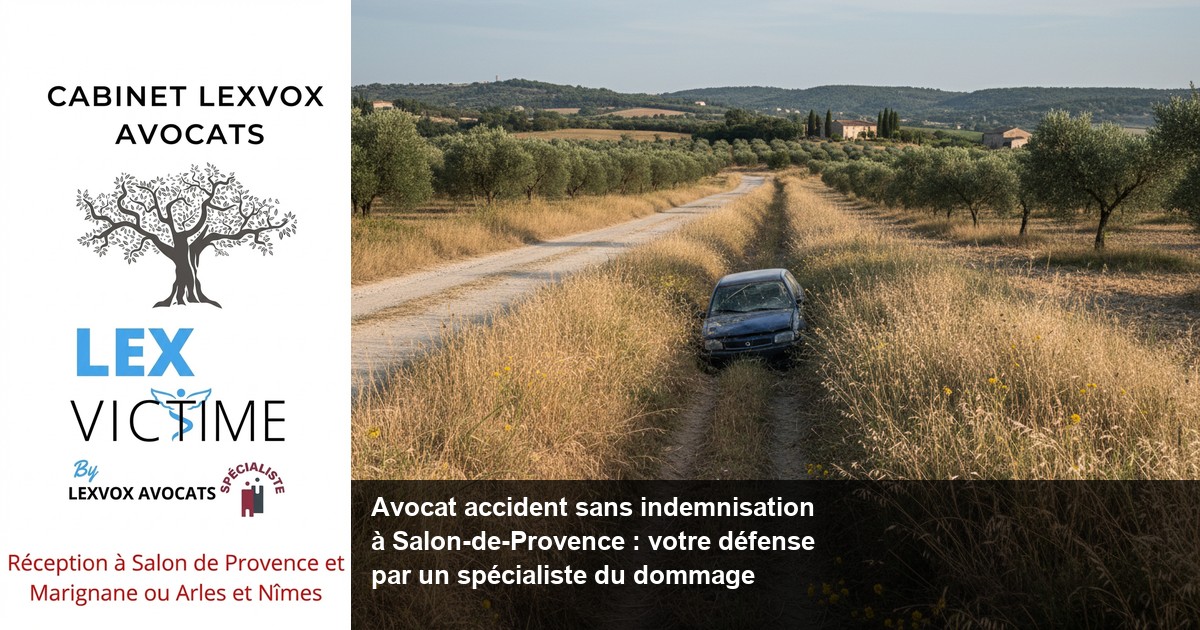 Accident médical ONIAM indemnisation à Salon-de-Provence : votre avocat expert en dommage corporel