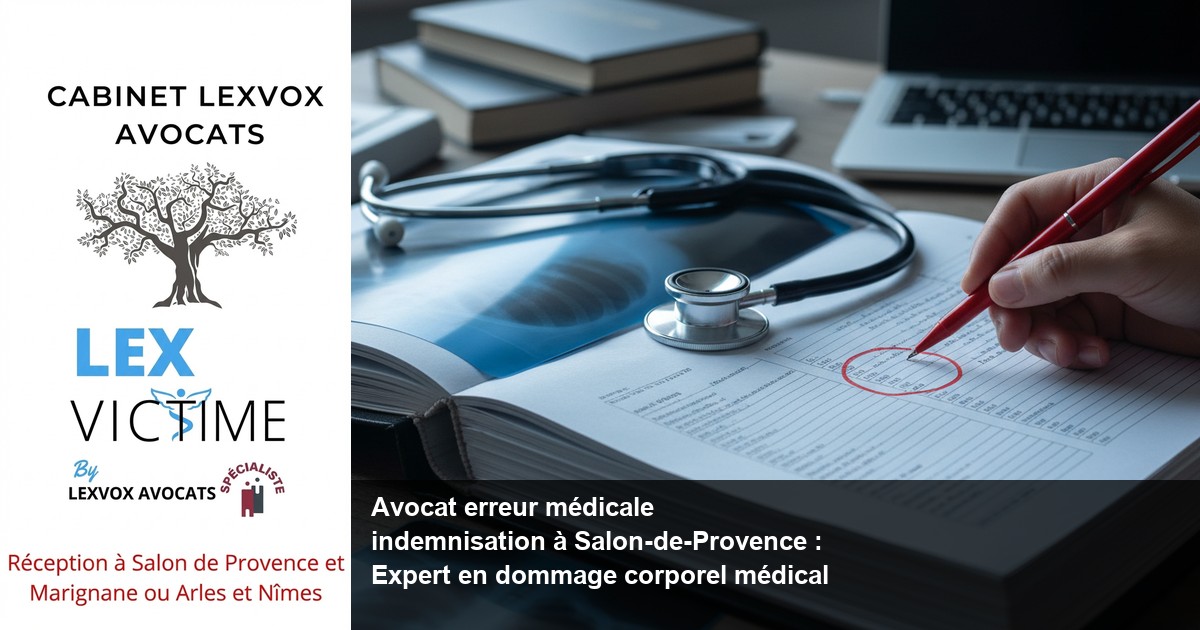 Avocat accident de indemnisation à Aix-en-Provence : expertise en dommage corporel avec Me Patrice Humbert